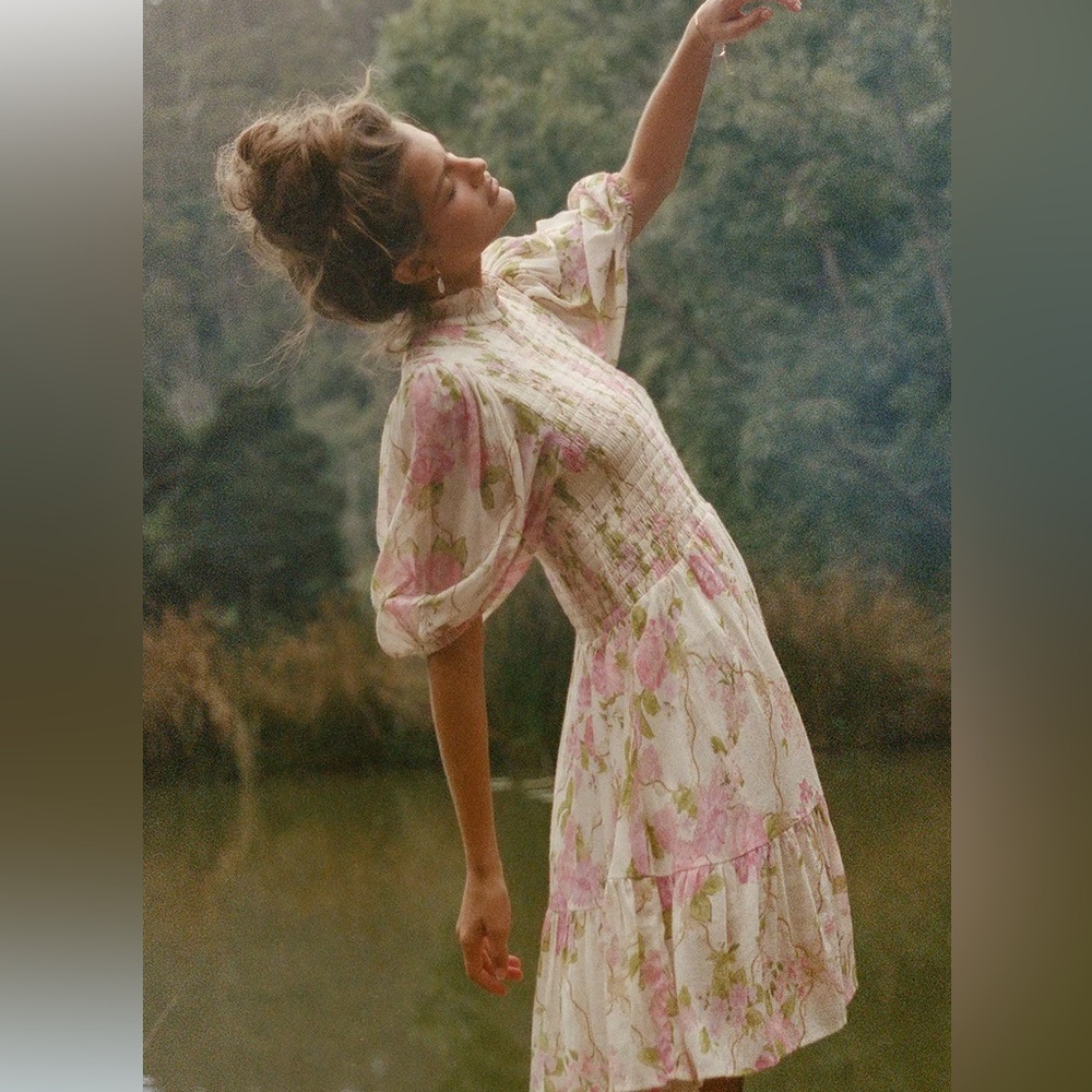 Spell Rose Garden Mini Dress